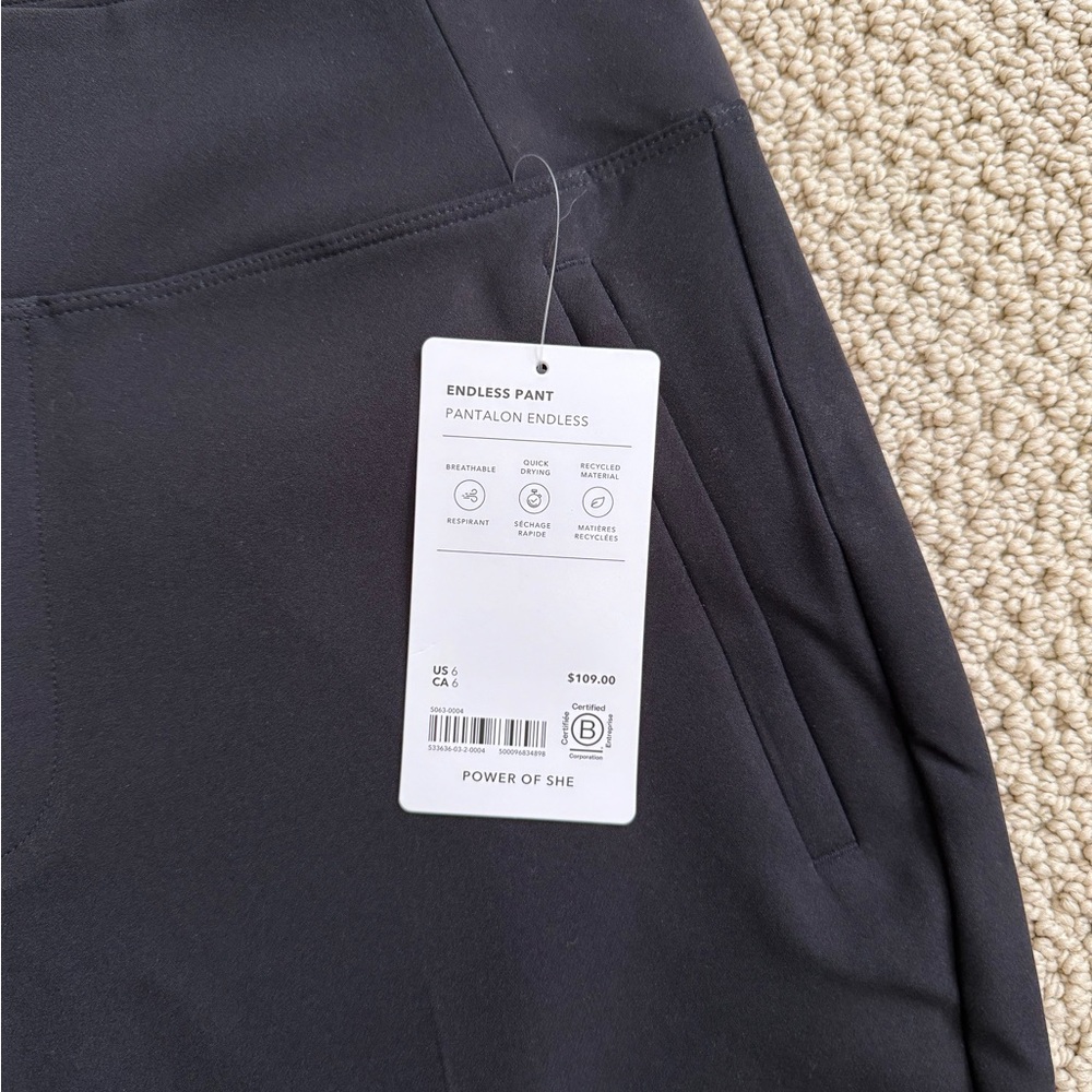 Athleta Endless Pant - Dark Gray